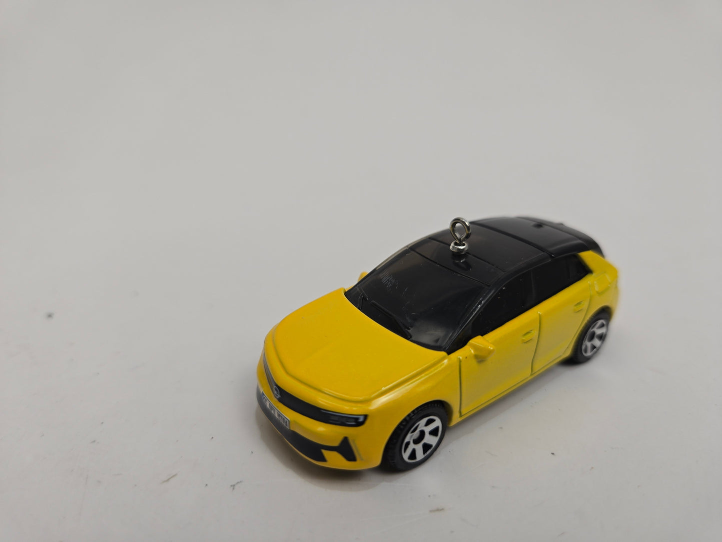 2022 Opel Astra Yellow Christmas Ornament