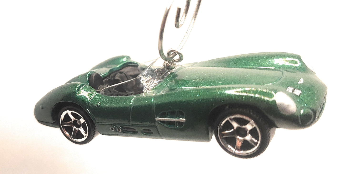 1956 Aston Marton DBR1 Dark Green Christmas Ornament