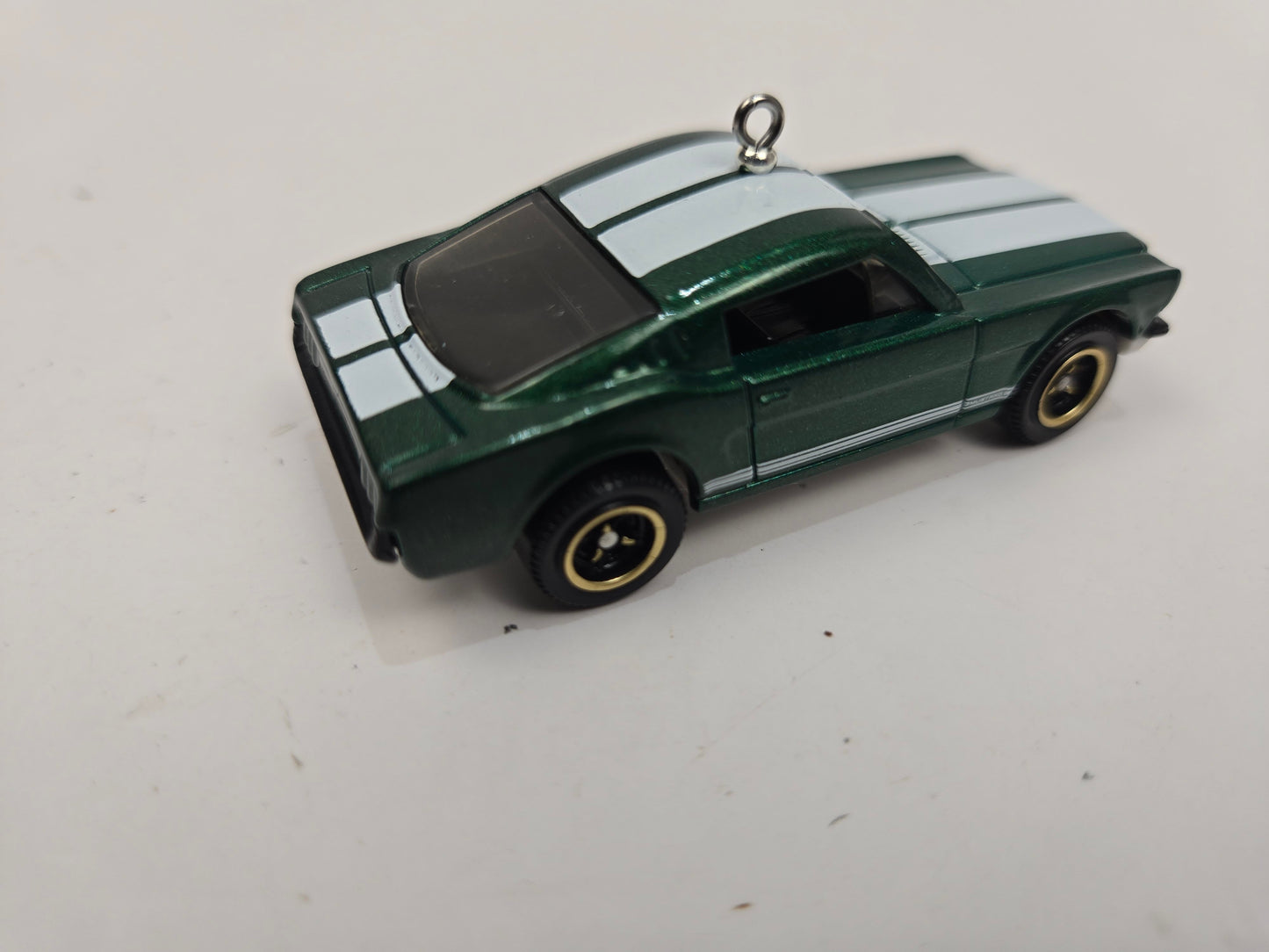 1965 Ford Mustang Fastback Green Christmas Ornament