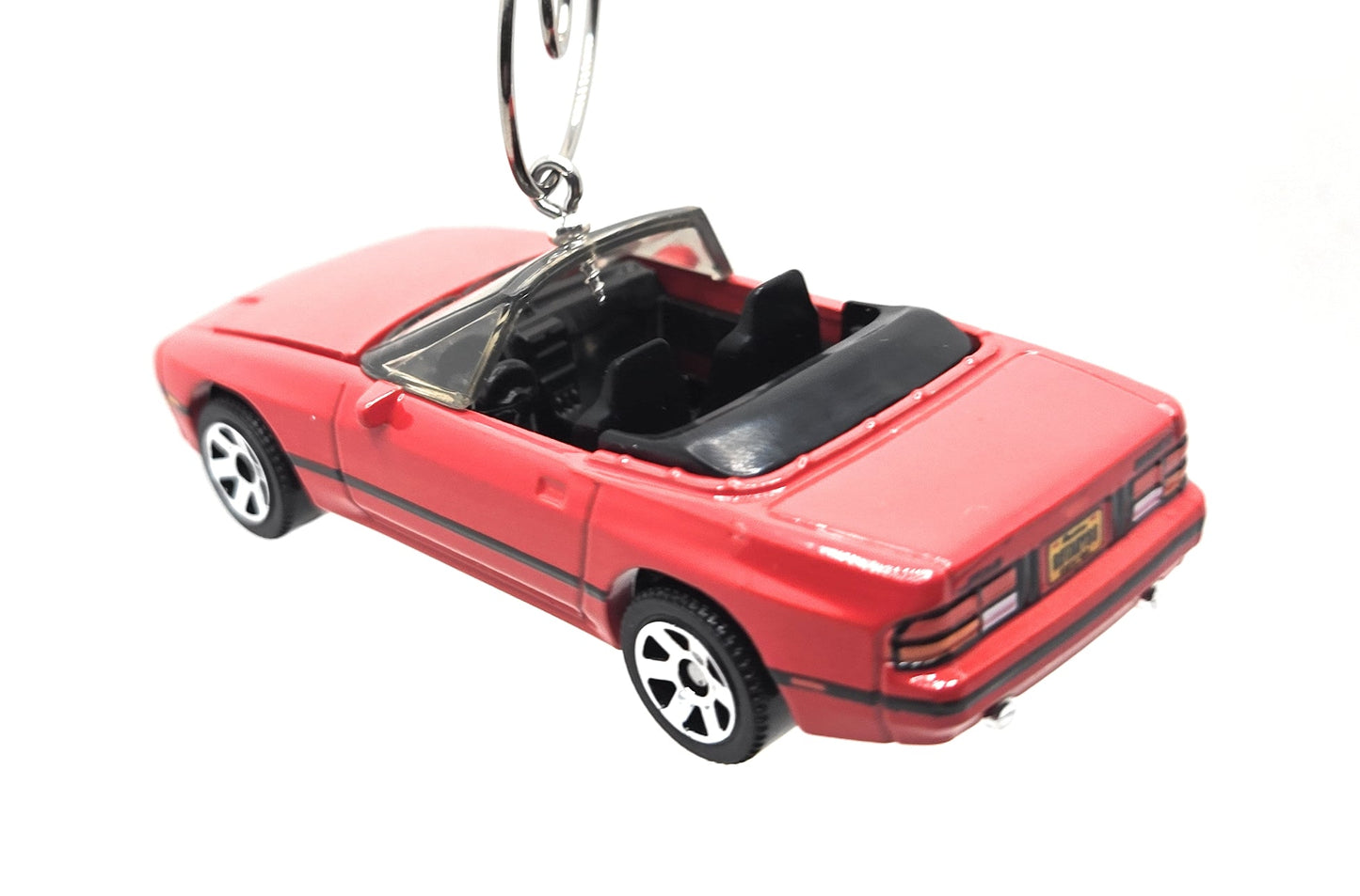1988 Mazda RX7 Red Christmas Ornament
