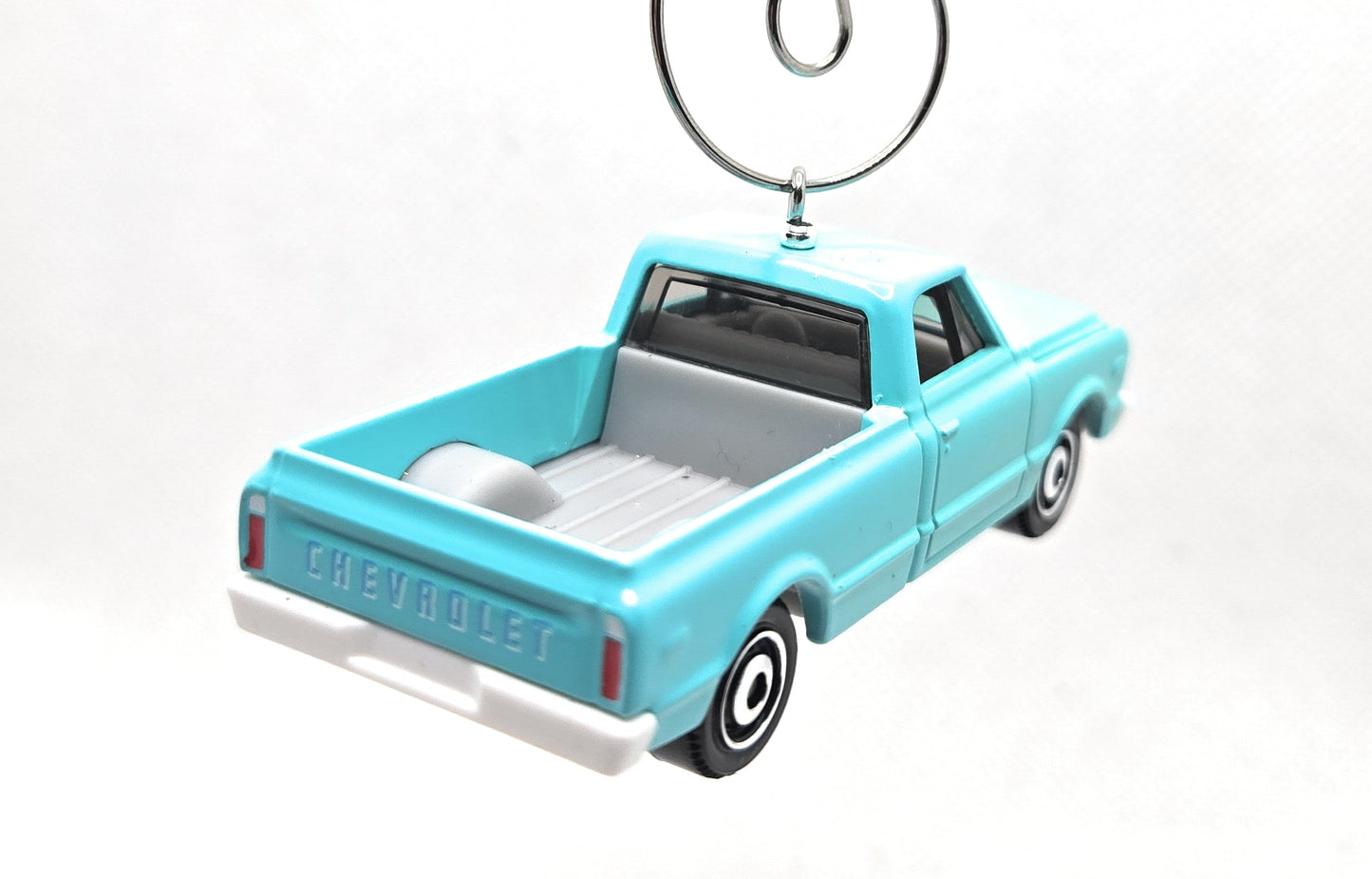 2968 Chevy C10 Pickup Truck Blue Christmas Ornament