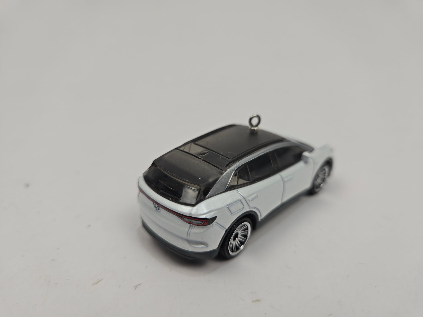 Volkswagen ID.4 White Christmas Ornament