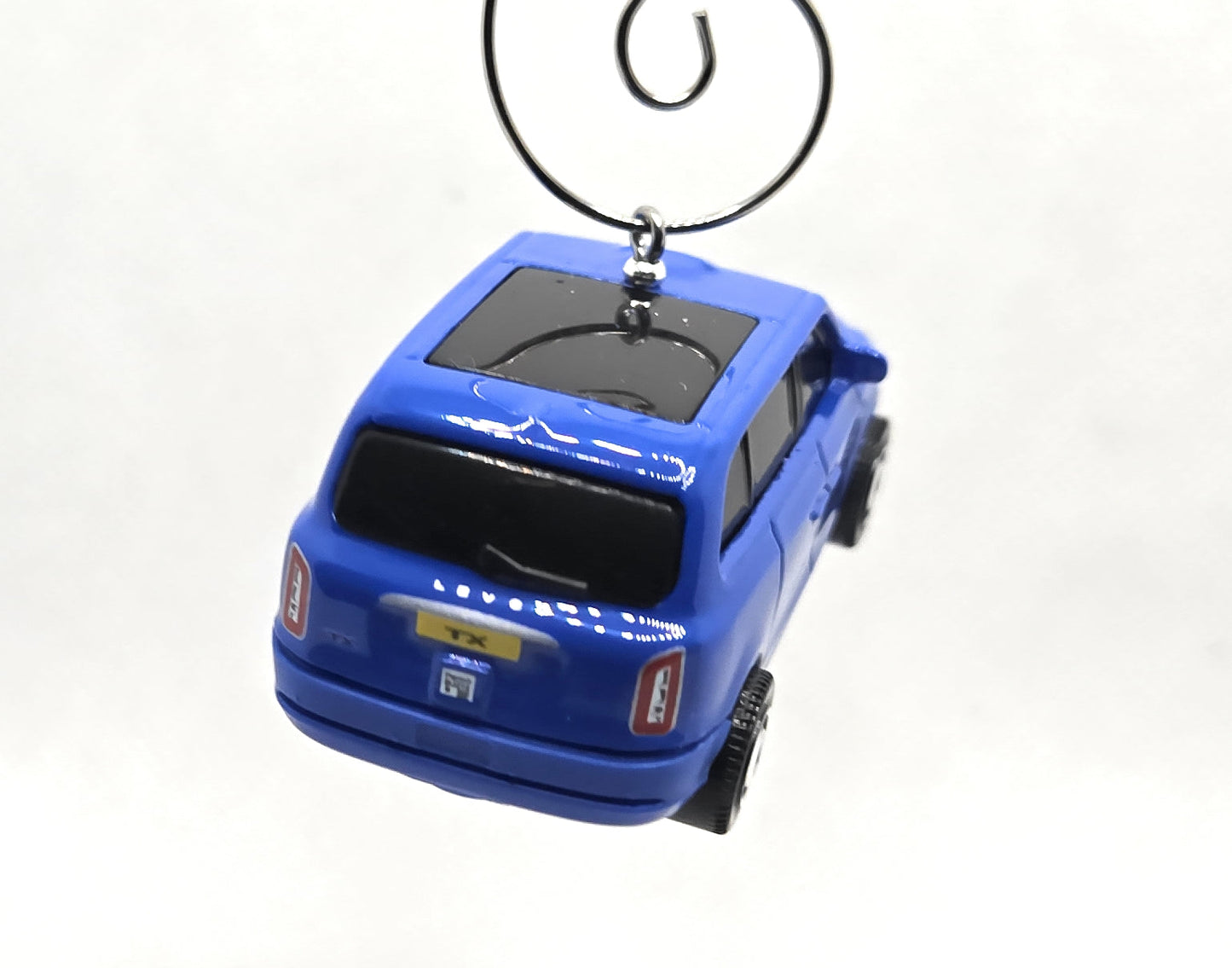LEVC Taxi Blue Christmas Ornament