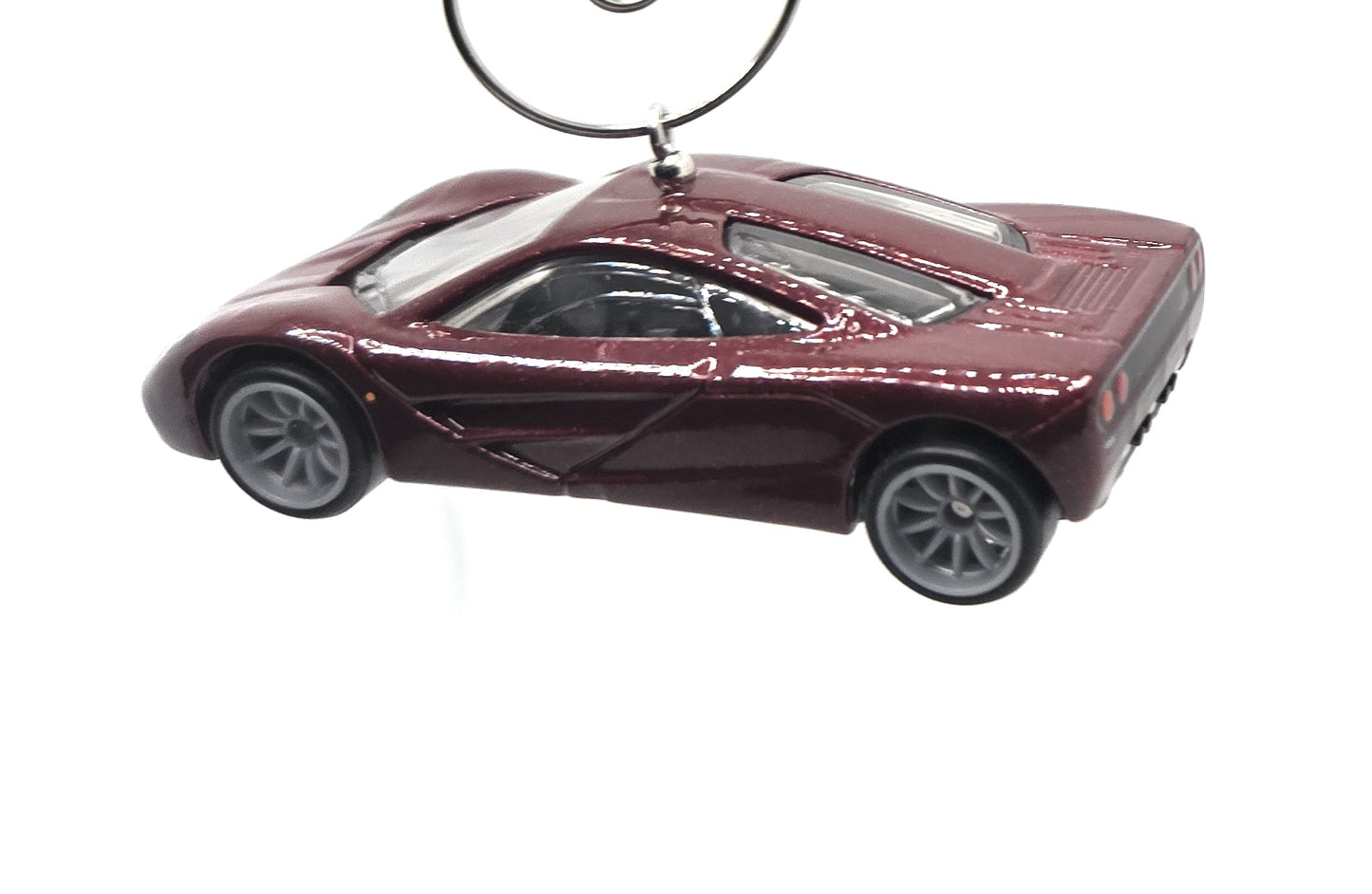 McLaren F1 Burgandy Christmas Ornament