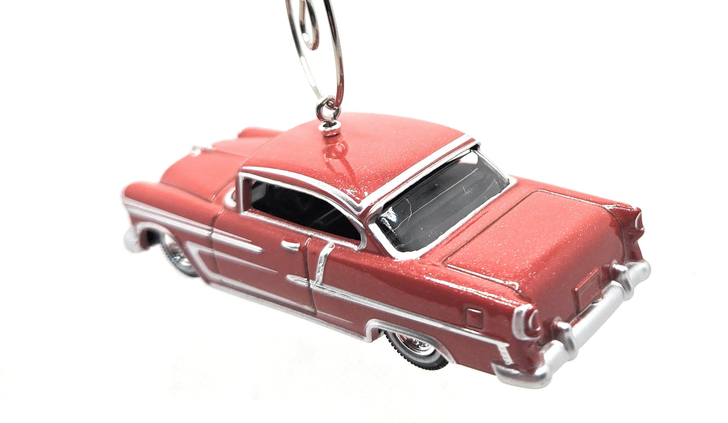 1955 Chevy Bel Air Red Christmas Ornament