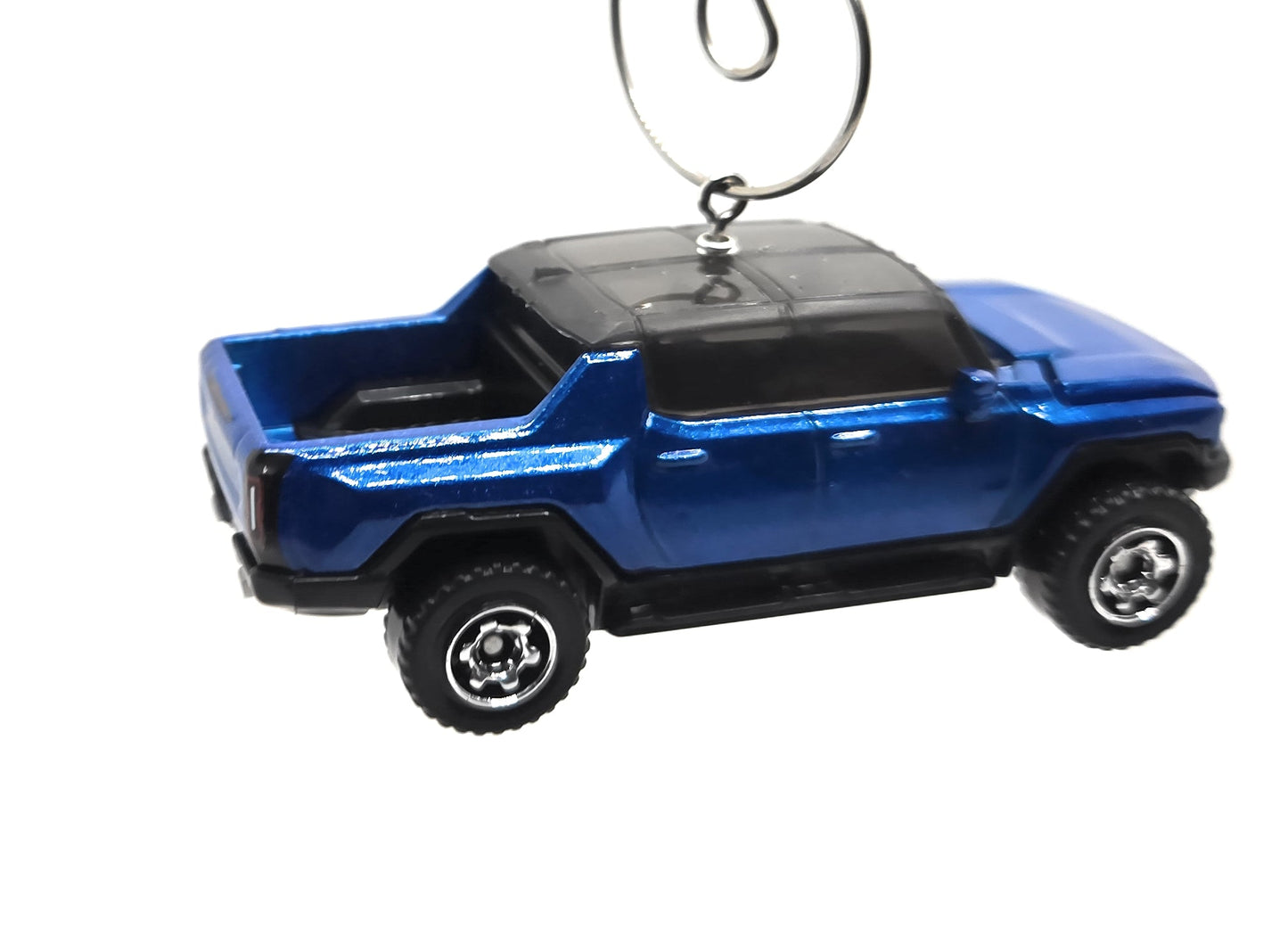 GMC Hummer EV Blue Christmas Ornament