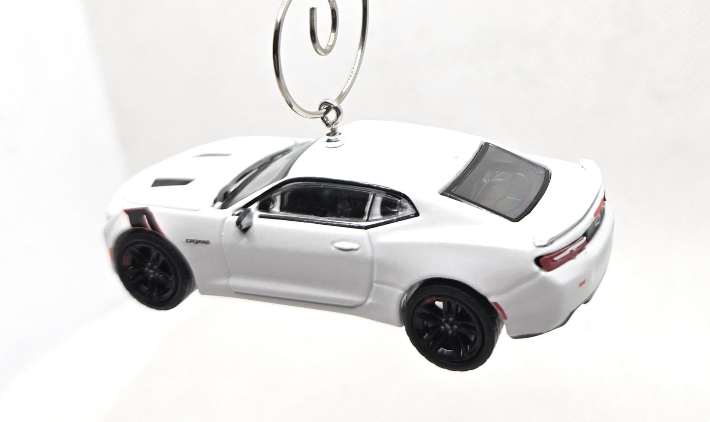 2018 Chevy Camaro SS White Christmas Ornament
