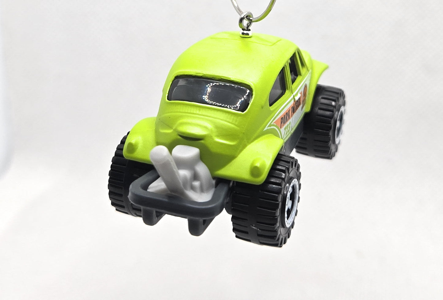 Volkswagen Beetle 4x4 Green Christmas Ornament