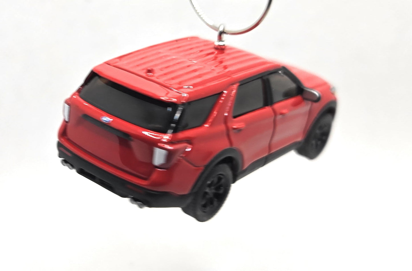2023 Ford Explorer ST Red Christmas Ornament