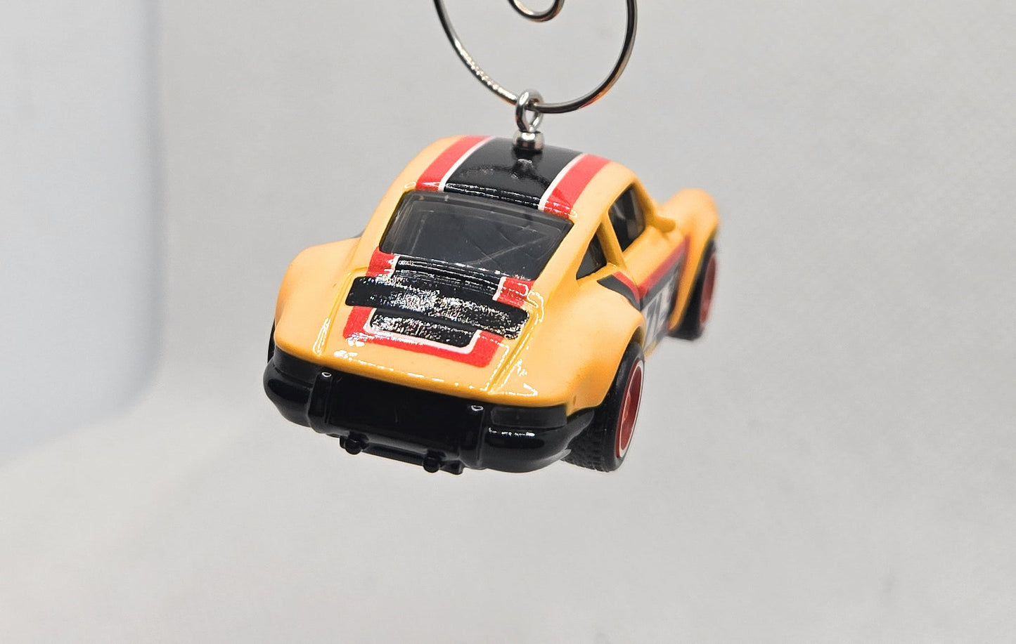 1971 Porsche 911 Yellow Christmas Ornament