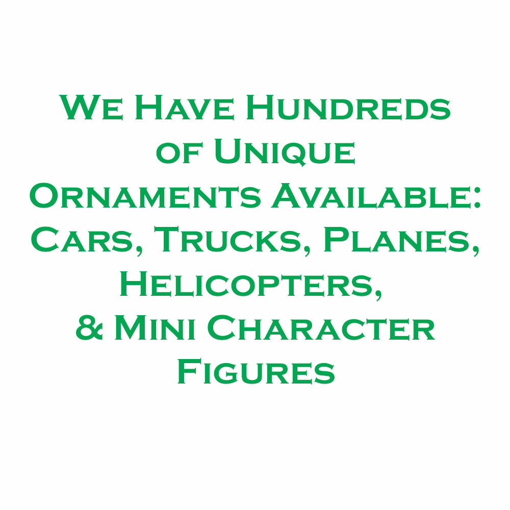 for Jeep Wagoneer Christmas Ornament 1:64 Blue