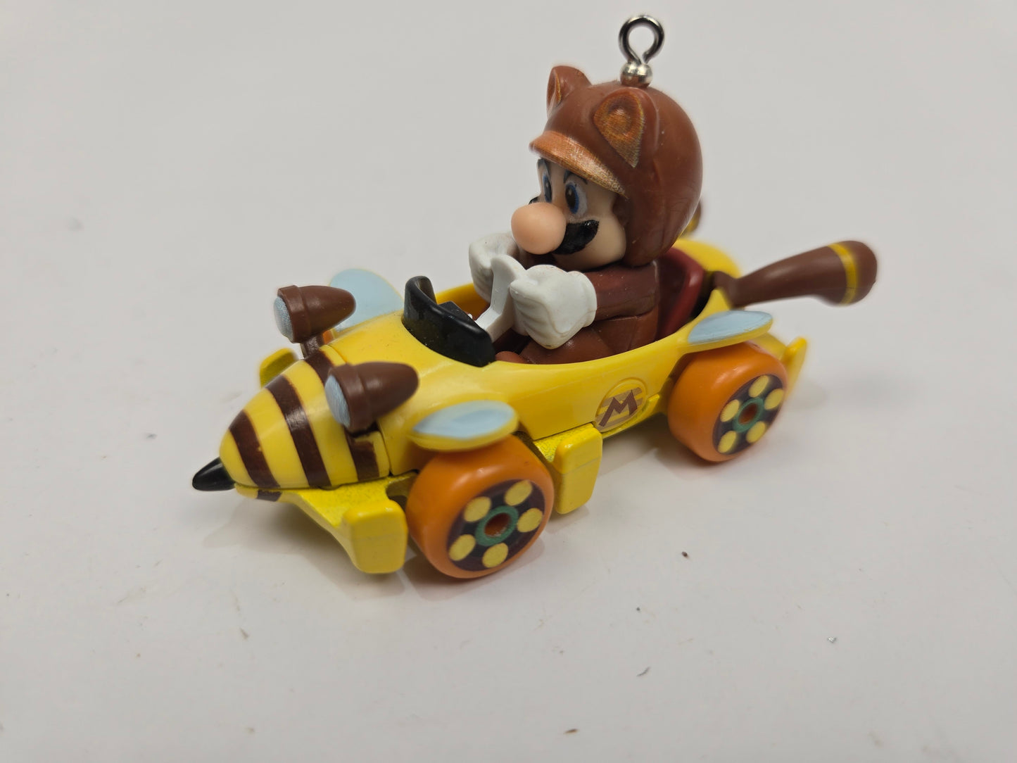Mario Kart Tanooki Bumble Cart Christmas Ornament