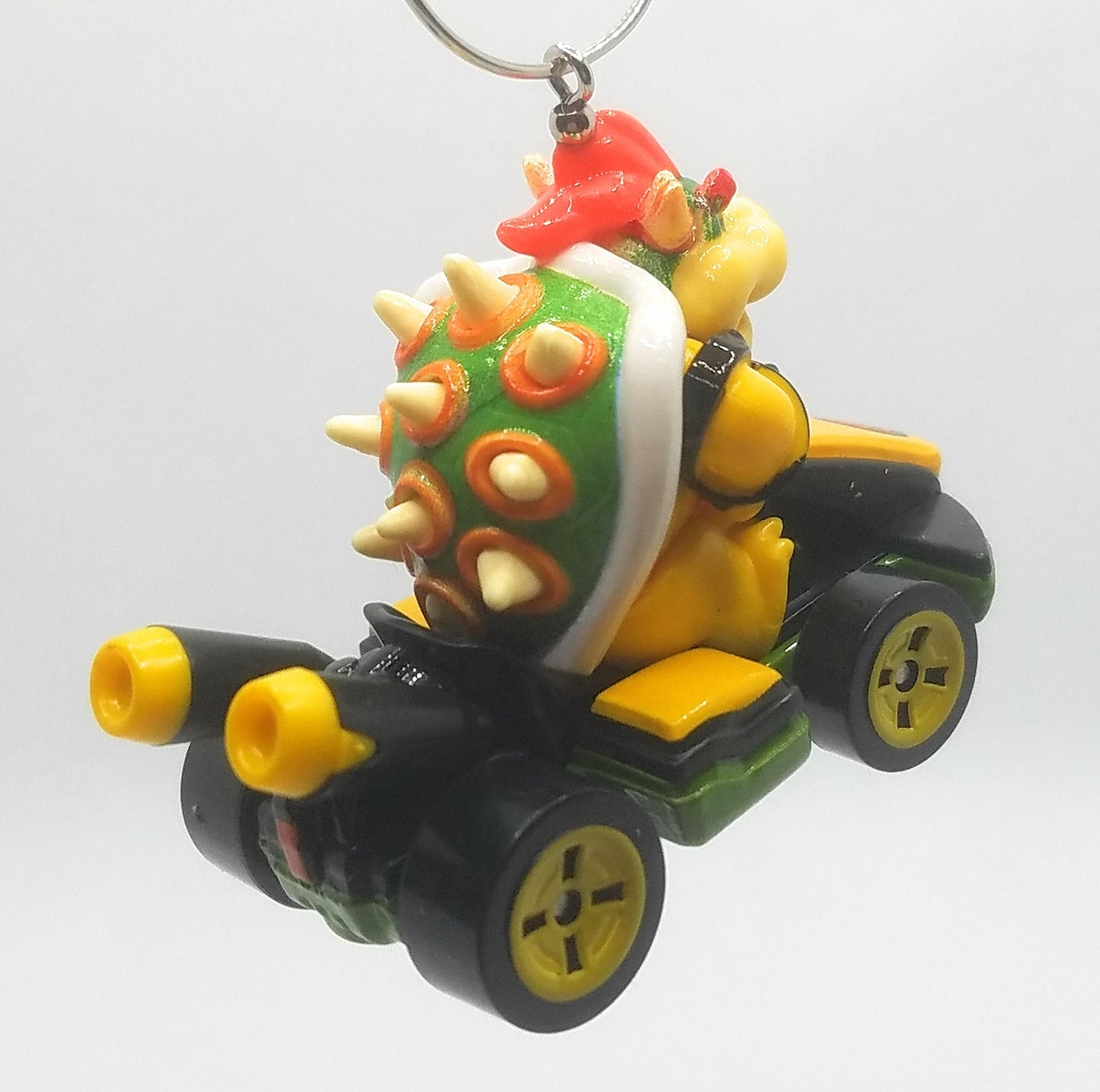Christmas Ornament for Mario Kart Bowser Standard Kart Black Green Yellow