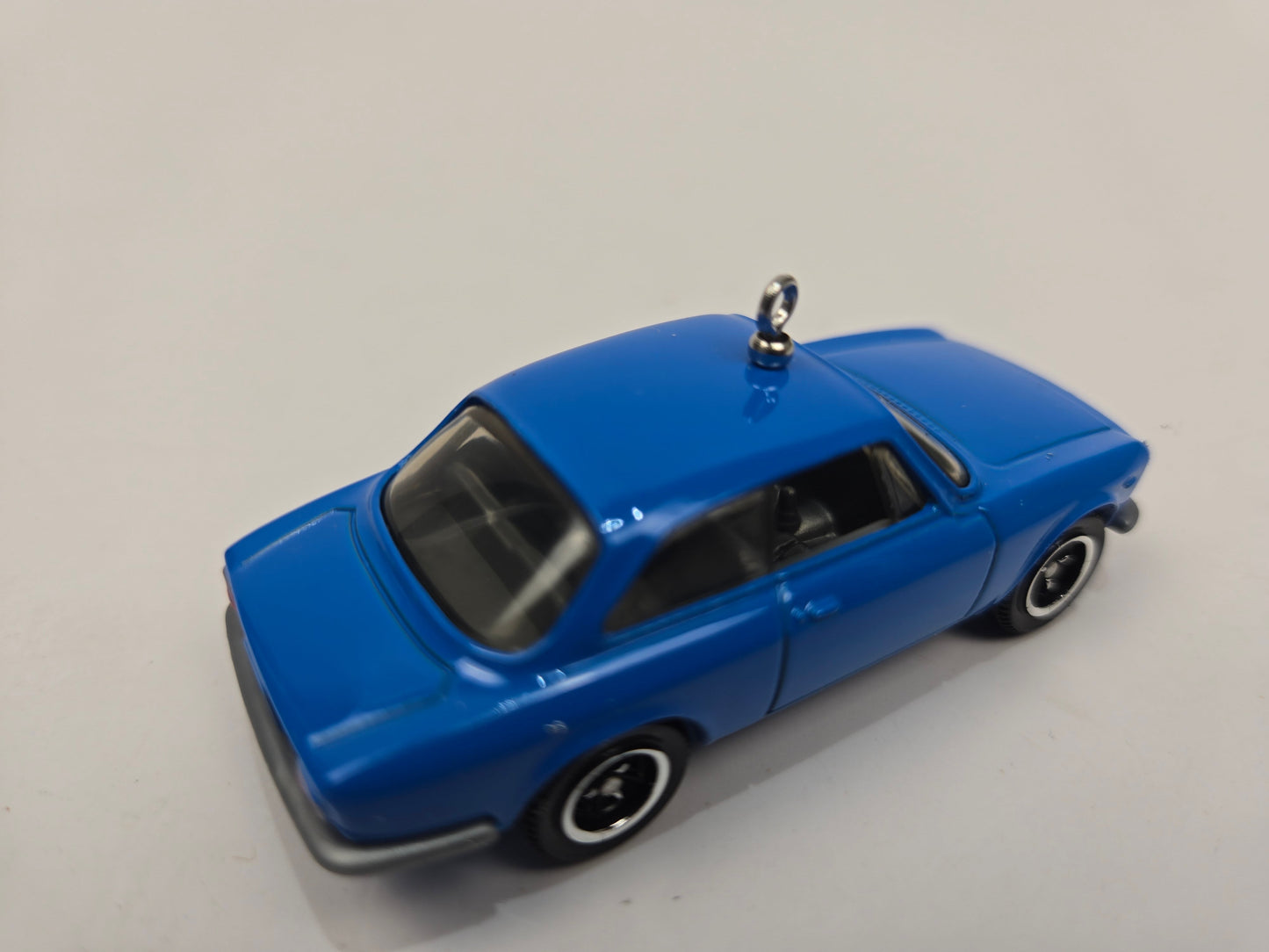 1965 Alfa Romeo Giulia Sprint GTA Blue Christmas Ornament