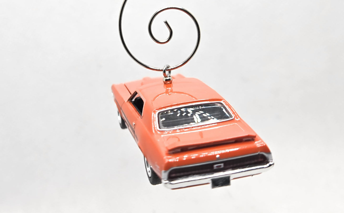 1969 Mercury Cougar Eliminator Orange Christmas Ornament