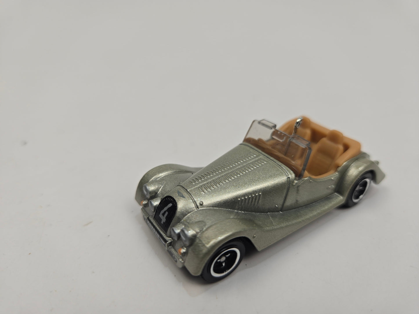 Morgan Plus Four Silver Christmas Ornament