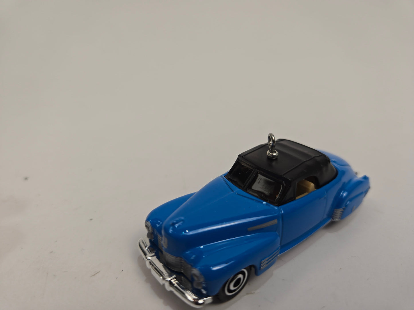 1941 Cadillac Series 62 Coupe Blue Christmas Ornament