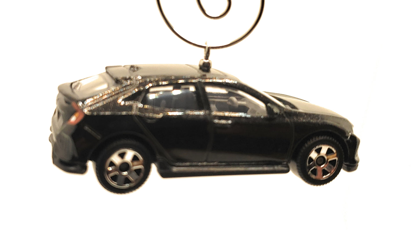 2017 for Honda Civic Christmas Ornament 1:64 Dark Gray