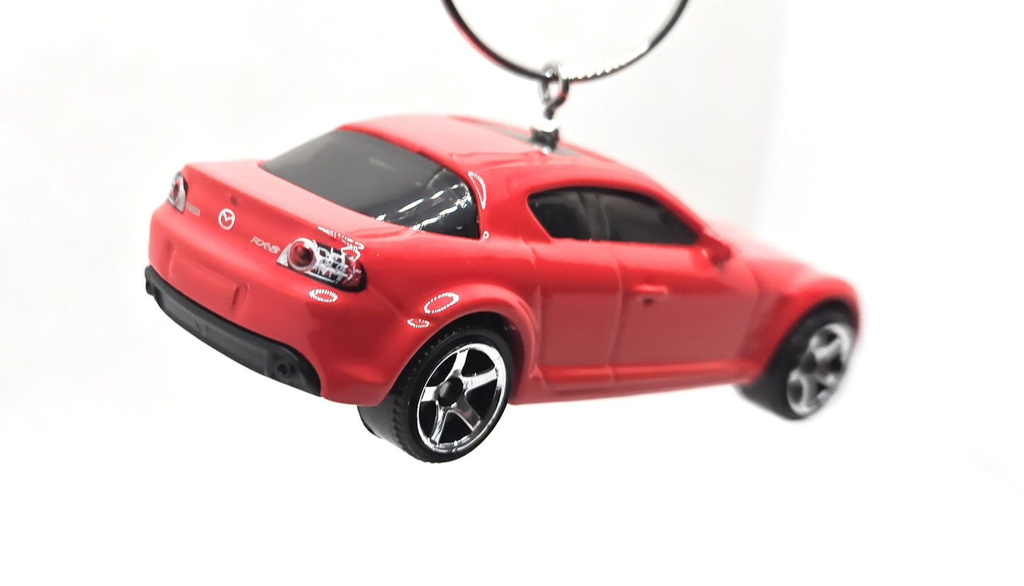 2004 Mazda RX-8 Red Christmas Ornament