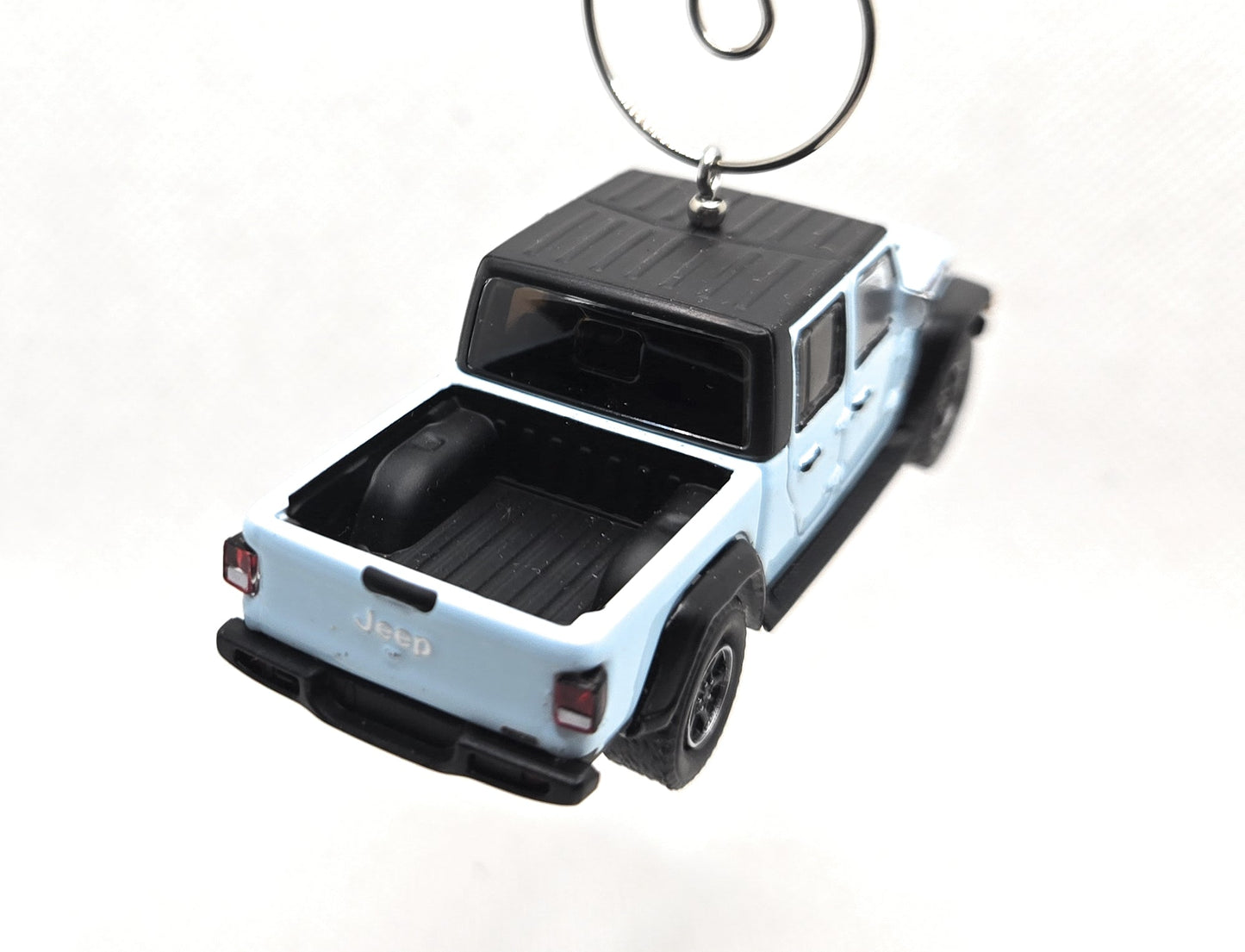 2023 Jeep Gladiator Overland Light Blue Christmas Ornament