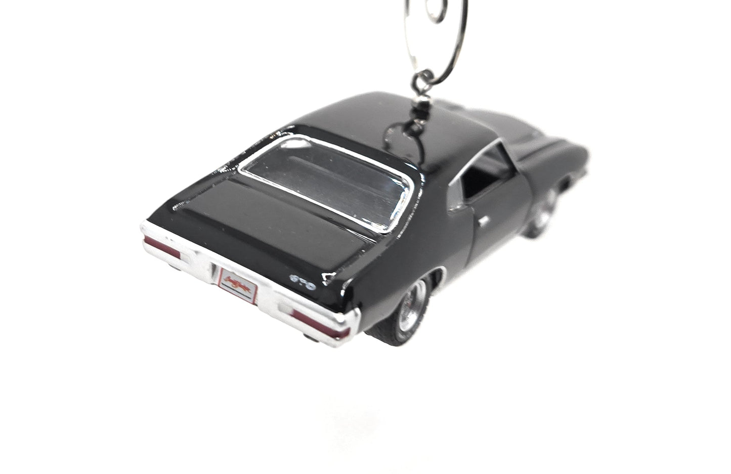 1971 Pontiac GTO Black Christmas Ornament