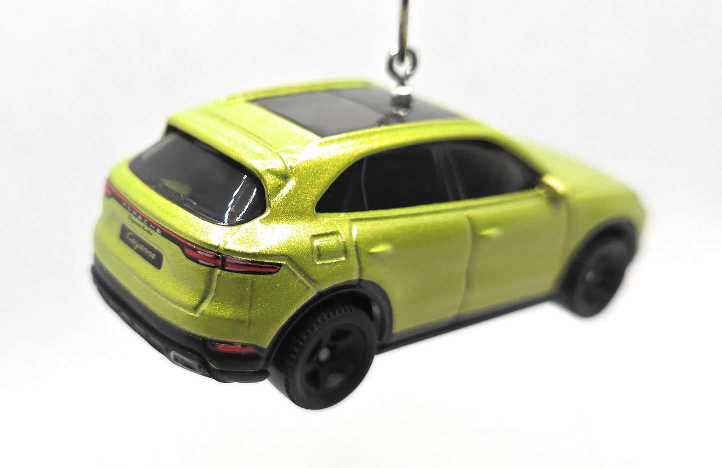 Porsche Cayenne Turbo Green Christmas Ornament