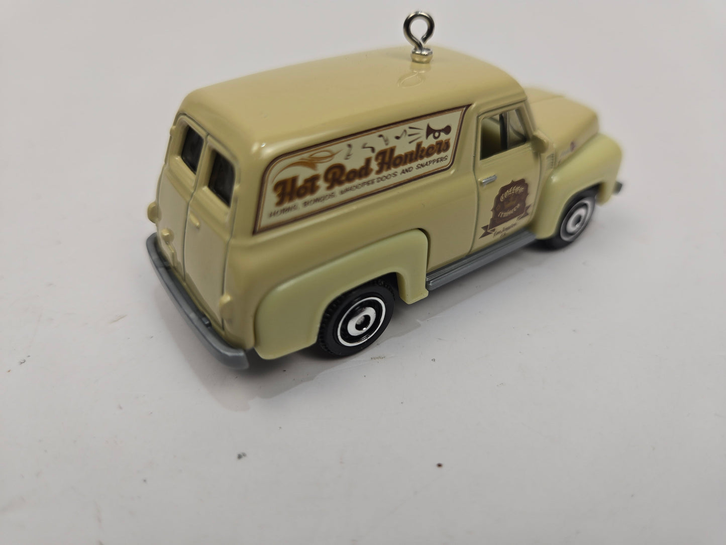Ford F-100 Panel Van Tan Christmas Ornament