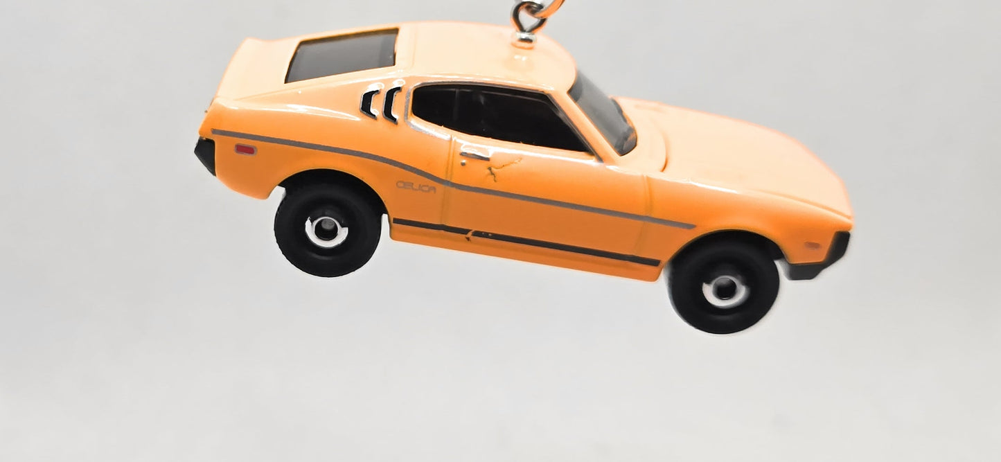 1974 Toyota Celica GT Liftback Orange Christmas Ornament