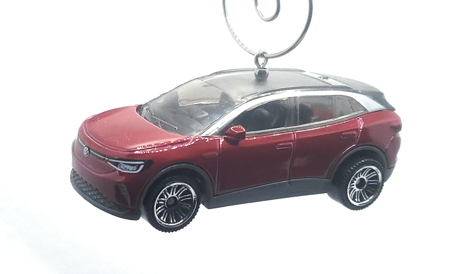 Volkswagen EV 4 Red Christmas Ornament