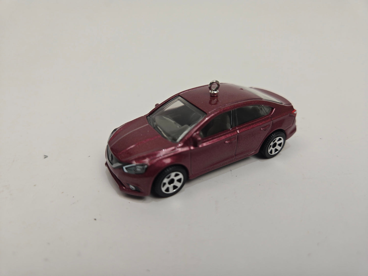 2016 Nissan Sentra Red Christmas Ornament