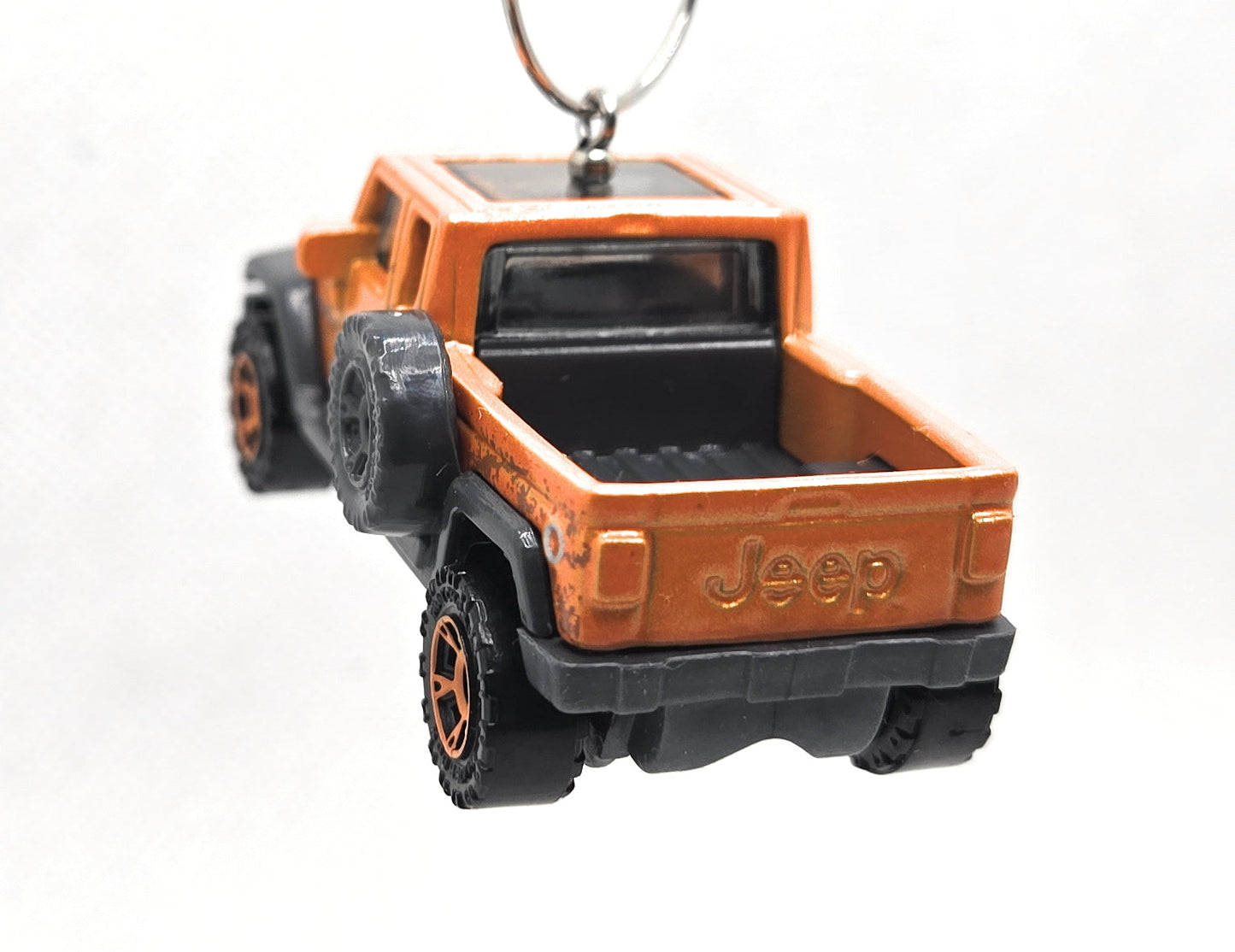 2005 Jeep Gladiator Orange Christmas Ornament