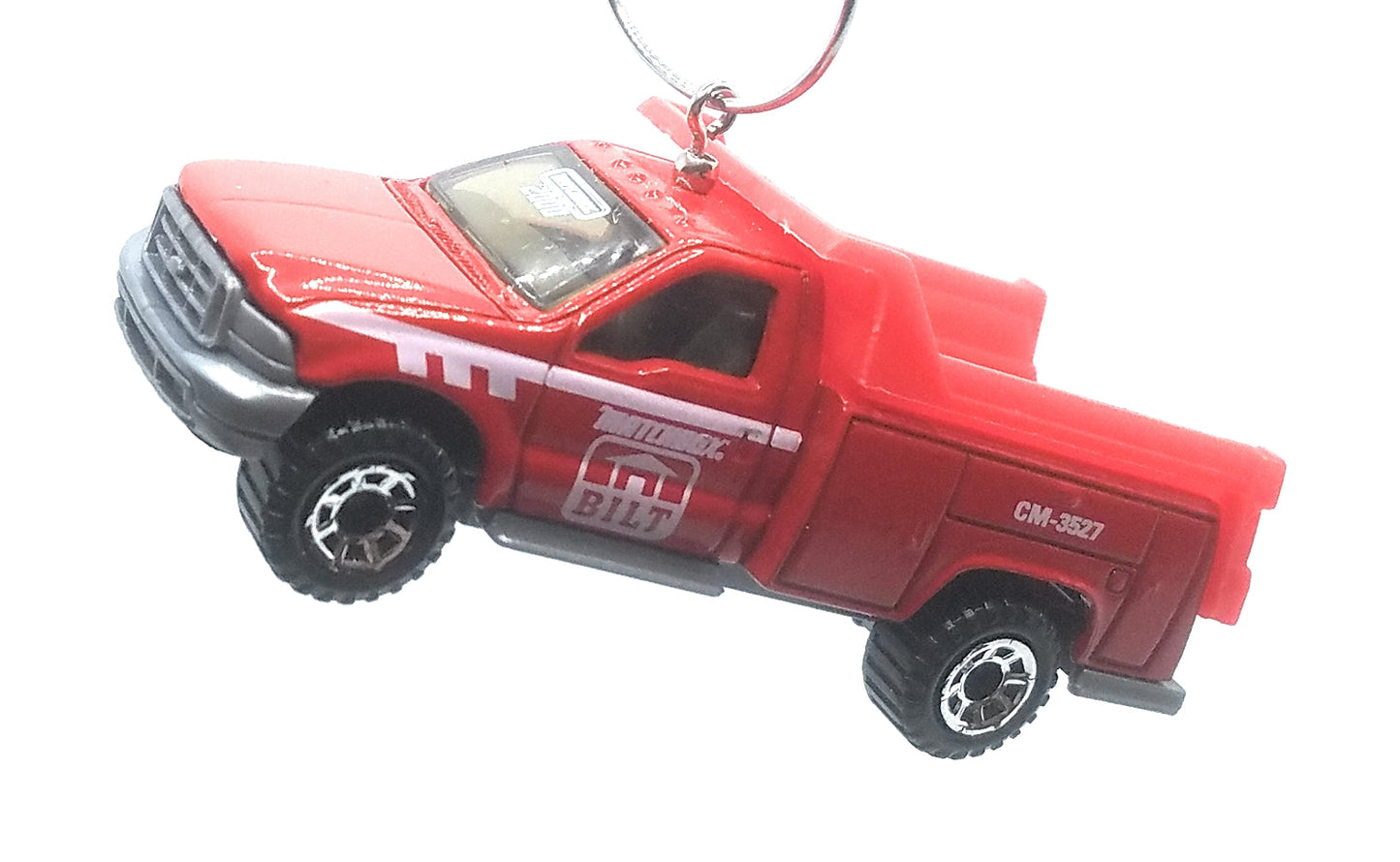 Ford Dump/Utility Truck Red Christmas Ornament