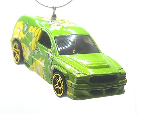 Dodge Fandango Green Grafitti Decal Christmas Ornament