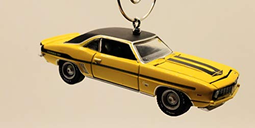 1969 Chevy Yenko COPO Camaro Yellow Christmas Ornament