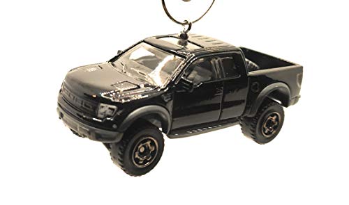 2010 Ford F-150 SVT Raptor Top Gun Black Christmas Ornament