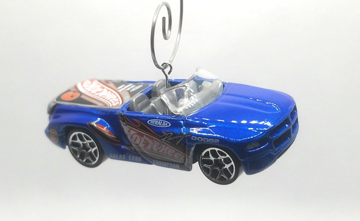 Dodge Sidewinder Truck Blue Christmas Ornament