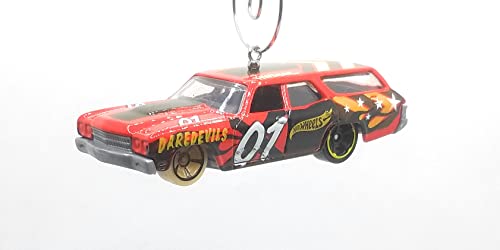 1970 Chevy Chevelle SS Station Wagon Red Christmas Ornament
