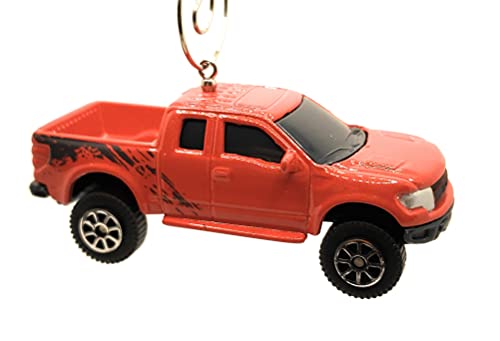 for Ford F-150 SVT Raptor Red Christmas Ornament