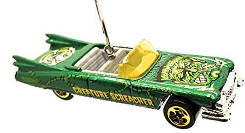 Cadillac Eldorado Creature Screecher Green Christmas Ornament