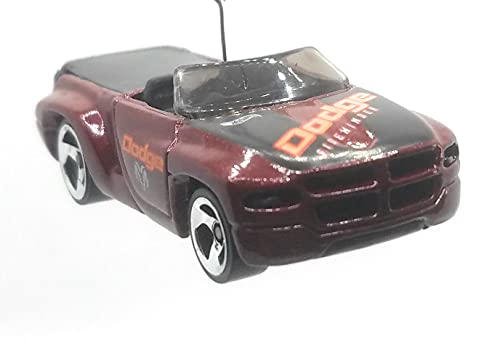 Dodge Sidewinder Truck Dark Red Dodge Decals Christmas Ornament