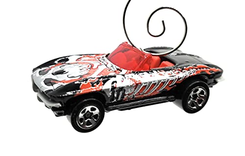 1965 Chevy Corvette Black Fishbone Christmas Ornament