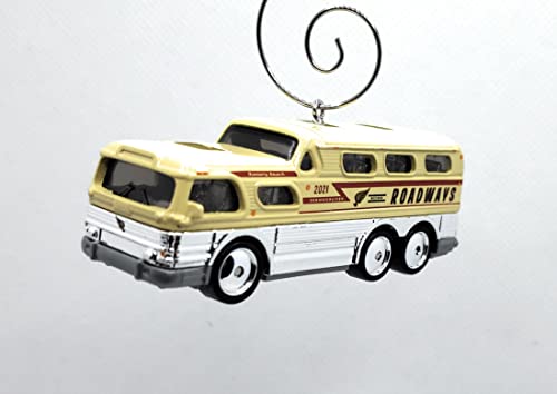 1955 GMC Scenic Cruiser Bus Roadways Christmas Ornament