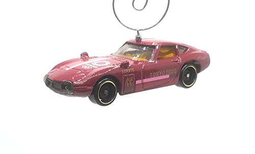 Toyota 2000GT Red Christmas Ornament