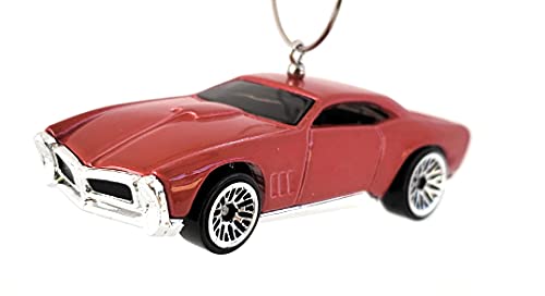 GT-03 Pontiac GTO Red Christmas Ornament