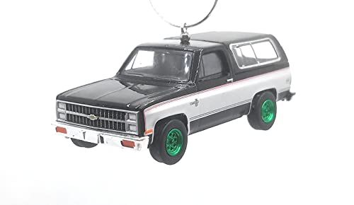 Ltd Ed 1981 Chevy K-5 Blazer Black Christmas Ornament