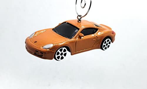 Porsche Cayman S Copper Christmas Ornament