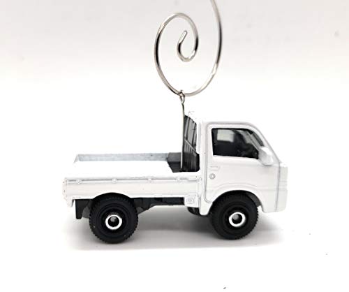 2014 Subaru Samba Truck Custom Diecast White Christmas Ornament