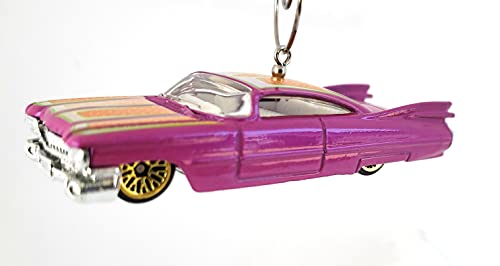 1959 Cadillac Custom Purple Orange Christmas Ornament