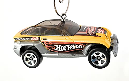 1998 Jeep Jeepster Yellow Christmas Ornament