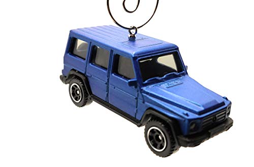 2015 Mercedes-Benz G550 Blue Christmas Ornament